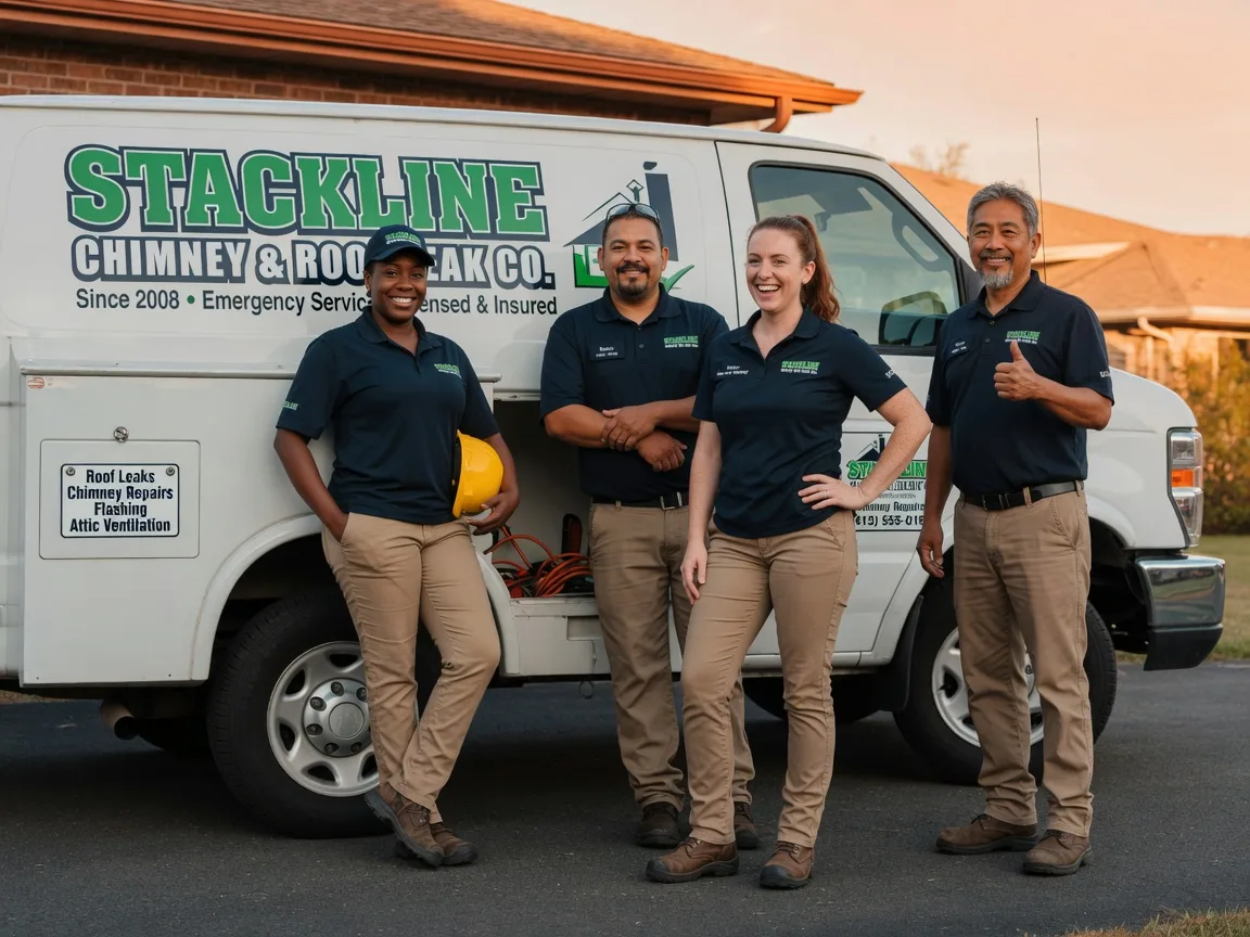 Chimney flashing repair company in Keenes, IL